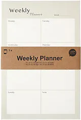 Kalender/Agenden zeitlos I AM CREATIVE Wochenplaner 14x21cm 4005.25 grün 80 Blatt von 