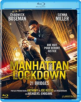 Manhattan Lockdown - 21 Bridges F Blu Ray Blu-ray