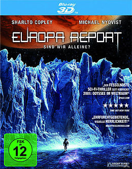 Sharlto Copley Blu-ray 3D Europa Report