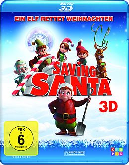 Martin Freeman Blu-ray 3D Saving Santa  Ein Elf rettet Weihnachten