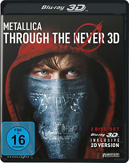 Dane Dehaan BLU-RAY 3D/2D Metallica Through The Never OmU