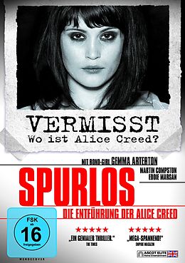 Spurlos - Die Entführung der Alice Creed DVD