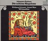 Wolfgang Holzmair / Wyss / Quadflieg, Wolfgang Holzmair, Gérard Wyss CD Die Schöne Magelone