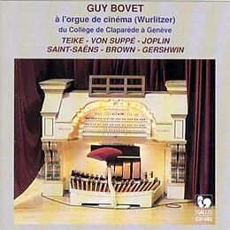 GUY BOVET CD Guy Bovet An Der Kinoorgel