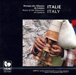 Italie CD Musique des Albanais de Calabre