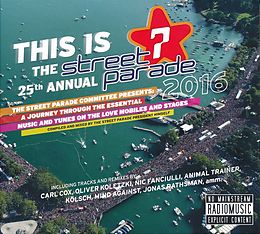 Various Artists CD Street Parade 2016 This Is The 25th Annual