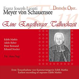 Mathis,Edith/Remund,Peter/Stocker,Eduard/Vogt CD Eine Engelberger Talhochzeit