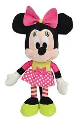 Minnie Big Head pink Plüsch Spiel