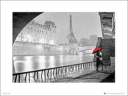 Paris Roter Schirm Bild Online Kaufen Ex Libris