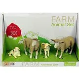 Farmtierset PVC Schafe 4er- Set Spiel