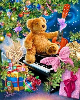 Diamond Painting Christmas 40x30 cm Spiel