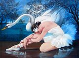 Diamond Painting(147) Swan 40x30 cm Spiel
