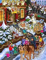 Diamond Painting X'mas 50x40 cm Spiel