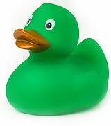 Badeente Grün Spiel