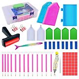 Diamond Painting Deluxe-Tool-Koffer,23 x 17 x 6 cm, Spiel