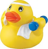 Fitness Gym Badeente Spiel