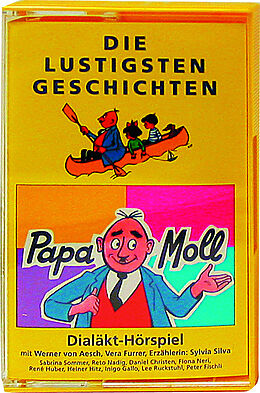 Papa Moll Cassette de Musique Die Lustigsten Geschichten