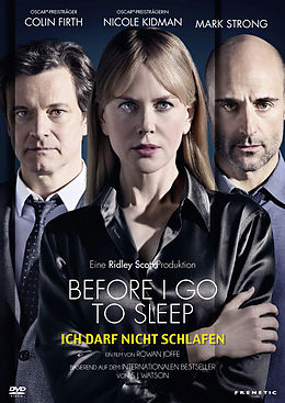 Before I Go To Sleep DVD