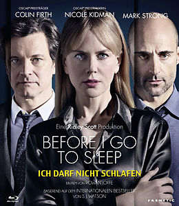 Before I Go To Sleep Blu-ray