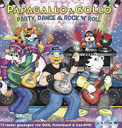 Papagallo&Gollo CD + Buch Party,Dance&Rock'n'roll - Hardcover (d)