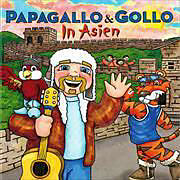 Papagallo&Gollo CD + Buch In Asien - Hardcover (d)