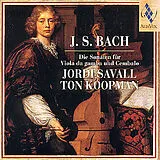 Jordi Savall (Viola da gamba) CD Die Sonaten für Viola da Gamba und Cembalo