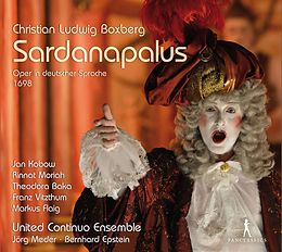 Meder/Kobow/Vitzthum/Moriah/United Continuo Ens. CD Sardanapalus