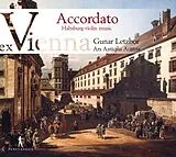Gunar Letzbor Ars Antiqua Aust CD Accordato-Habsburg Violin Music