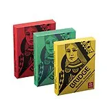 Bridge Garnitur, rot/grün/gelb 1Stück assortiert Spiel