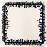 Scherenschnitt Teppich Spiel