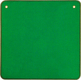 Jassteppich grün uni, 60 x 60 cm Spiel