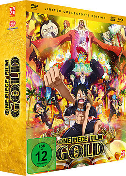 One Piece Movie 12 Gold Collec BLU-RAY 3D + BLU-RAY + DVD One Piece - Kinofilm - 12. Film: Gold Limited Collector's Edition