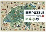 MyPuzzle Schweiz illustrated Spiel