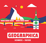 Geographica Schweiz - Suisse Spiel