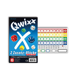 Qwixx - 2 Zusatz-Blöcke Spiel