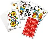 Jasskarten D-CH mit extra gossen Eckzeichen Edelweiss Spiel