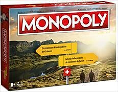 Monopoly Die schönsten Wandergebiete der Schweiz Spiel