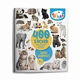 Kartonierter Einband (Kt) Stickerbuch Tierbabys von 