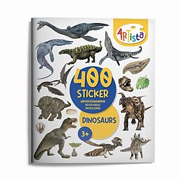 Couverture cartonnée Stickerbuch Dinosaurier de 