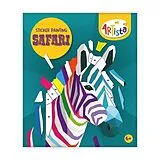ARTISTA - Sticker Painting Buch Safari Spiel