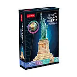 CUBICFUN - 3D Puzzle Freiheitsstatue LED 79 Teile Spiel