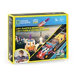 CUBICFUN - 2in1 Rakete & Rennwagen Spiel