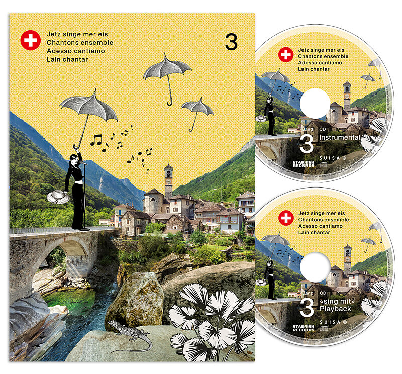 Jetz singe mer eis Liederbuch Band 3 (inkl. instrumental und playback CD)