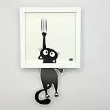  Black cat von Funky Frames