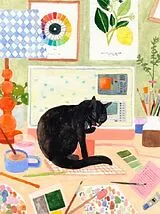  La pause du chat von 