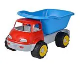 Simba 107134609 - LKW Kipper mit Softreifen, Kunststoff, 35 cm, Sandspielzeug Spiel