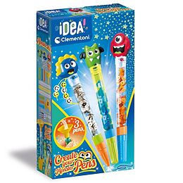 CLEMENTONI® Bastelset Stift-Kreationen, Monster Spiel