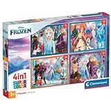 Puzzle Frozen 4in1 Spiel