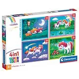 Puzzle Einhorn 4in1 Spiel