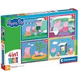 Puzzle Peppa Pig 4in1 Spiel